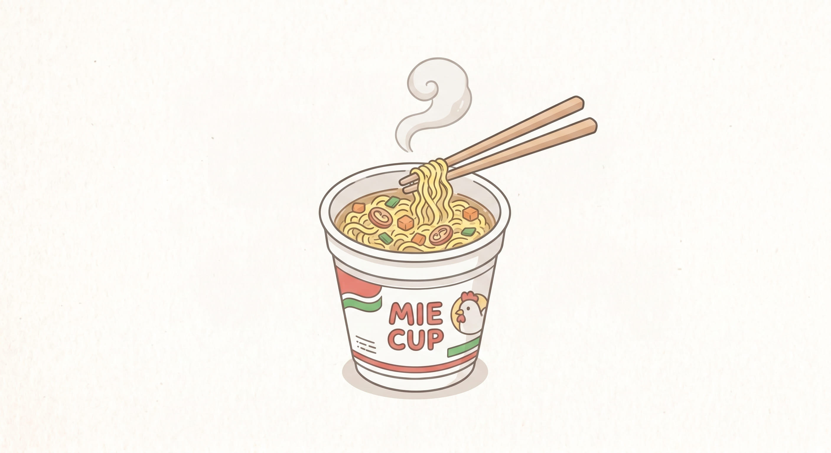 Mie Instant Penuh Micin