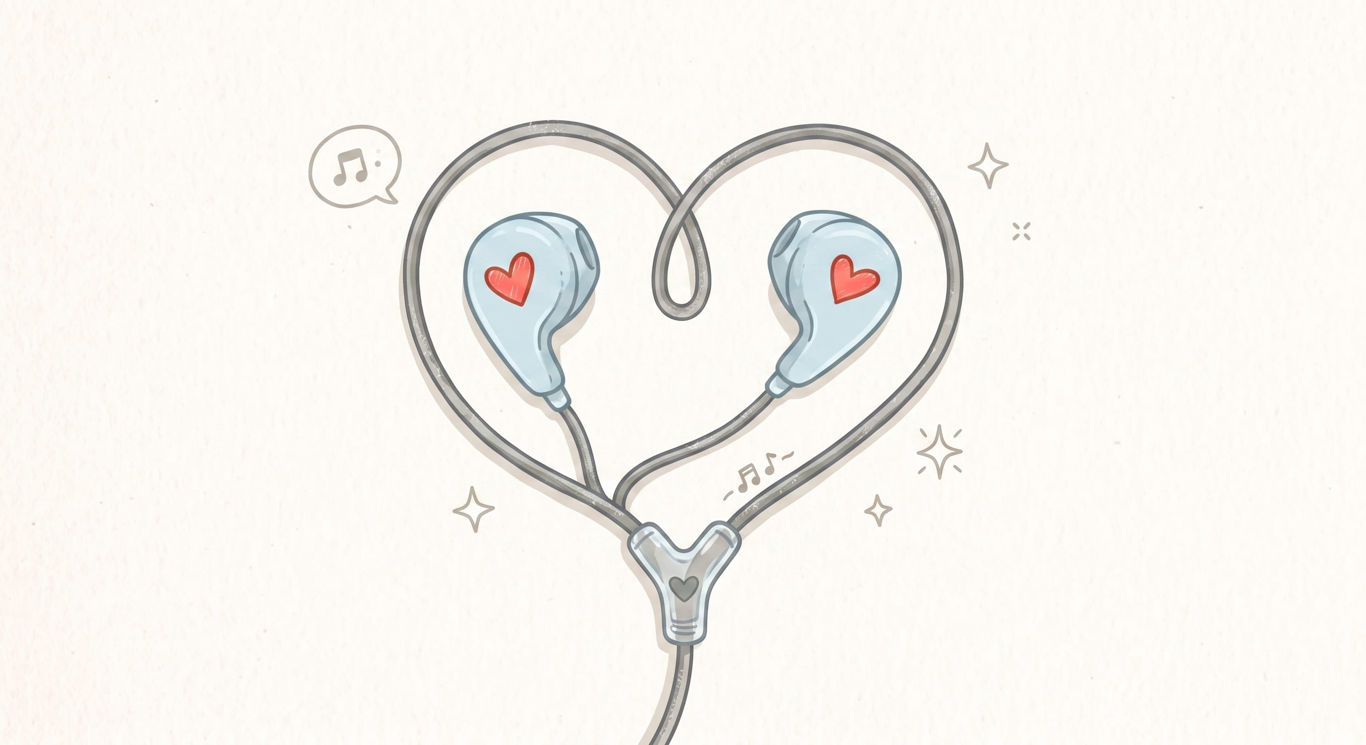 Satu Earphone Untuk Berdua